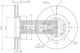 MAXGEAR Bremsscheibe 19-1832