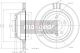 MAXGEAR Bremsscheibe 19-1874