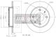 MAXGEAR Bremsscheibe 19-1955