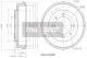 MAXGEAR Bremstrommel 19-3194