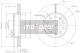 MAXGEAR Bremsscheibe 19-3238