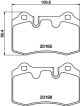 HELLA Bremsbelagsatz, Scheibenbremse 8DB 355 015-881