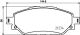 HELLA Bremsbelagsatz, Scheibenbremse 8DB 355 037-801