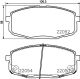 HELLA Bremsbelagsatz, Scheibenbremse 8DB 355 021-991
