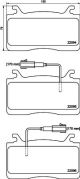 HELLA Bremsbelagsatz, Scheibenbremse 8DB 355 039-301