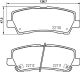 HELLA Bremsbelagsatz, Scheibenbremse 8DB 355 036-441