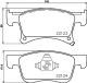 HELLA Bremsbelagsatz, Scheibenbremse 8DB 355 023-021