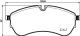 HELLA Bremsbelagsatz, Scheibenbremse 8DB 355 032-921