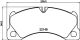 HELLA Bremsbelagsatz, Scheibenbremse 8DB 355 040-631