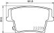 HELLA Bremsbelagsatz, Scheibenbremse 8DB 355 039-291