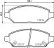 HELLA Bremsbelagsatz, Scheibenbremse 8DB 355 025-451