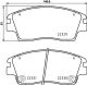 HELLA Bremsbelagsatz, Scheibenbremse 8DB 355 031-671
