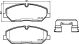 HELLA Bremsbelagsatz, Scheibenbremse 8DB 355 025-231