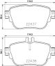 HELLA Bremsbelagsatz, Scheibenbremse 8DB 355 025-781