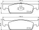 HELLA Bremsbelagsatz, Scheibenbremse 8DB 355 031-551