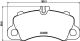 HELLA Bremsbelagsatz, Scheibenbremse 8DB 355 039-101