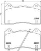 HELLA Bremsbelagsatz, Scheibenbremse 8DB 355 025-831