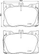 HELLA Bremsbelagsatz, Scheibenbremse 8DB 355 031-701