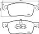HELLA Bremsbelagsatz, Scheibenbremse 8DB 355 031-541