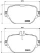 HELLA Bremsbelagsatz, Scheibenbremse 8DB 355 039-221