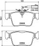 HELLA Bremsbelagsatz, Scheibenbremse 8DB 355 025-881