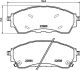HELLA Bremsbelagsatz, Scheibenbremse 8DB 355 040-401