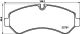HELLA Bremsbelagsatz, Scheibenbremse 8DB 355 039-131