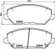 HELLA Bremsbelagsatz, Scheibenbremse 8DB 355 037-881