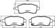 HELLA Bremsbelagsatz, Scheibenbremse 8DB 355 039-171