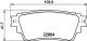 HELLA Bremsbelagsatz, Scheibenbremse 8DB 355 040-501