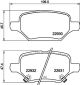 HELLA Bremsbelagsatz, Scheibenbremse 8DB 355 040-181