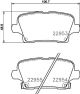 HELLA Bremsbelagsatz, Scheibenbremse 8DB 355 039-501