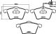 HELLA Bremsbelagsatz, Scheibenbremse 8DB 355 010-631