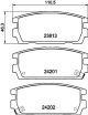 HELLA Bremsbelagsatz, Scheibenbremse 8DB 355 011-841