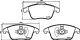 HELLA Bremsbelagsatz, Scheibenbremse 8DB 355 037-781