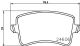 HELLA Bremsbelagsatz, Scheibenbremse 8DB 355 025-381