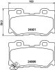HELLA Bremsbelagsatz, Scheibenbremse 8DB 355 014-851