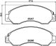 HELLA Bremsbelagsatz, Scheibenbremse 8DB 355 040-701