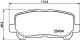 HELLA Bremsbelagsatz, Scheibenbremse 8DB 355 040-131