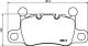 HELLA Bremsbelagsatz, Scheibenbremse 8DB 355 021-401