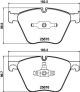 HELLA Bremsbelagsatz, Scheibenbremse 8DB 355 040-371