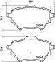 HELLA Bremsbelagsatz, Scheibenbremse 8DB 355 020-991