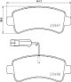 HELLA Bremsbelagsatz, Scheibenbremse 8DB 355 024-871