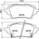 HELLA Bremsbelagsatz, Scheibenbremse 8DB 355 040-221