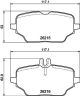 HELLA Bremsbelagsatz, Scheibenbremse 8DB 355 040-331