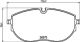 HELLA Bremsbelagsatz, Scheibenbremse 8DB 355 040-891