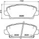 HELLA Bremsbelagsatz, Scheibenbremse 8DB 355 040-841