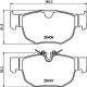 HELLA Bremsbelagsatz, Scheibenbremse 8DB 355 044-381