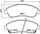 HELLA Bremsbelagsatz, Scheibenbremse 8DB 355 041-211