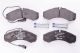 HELLA Bremsbelagsatz, Scheibenbremse 8DB 355 005-431